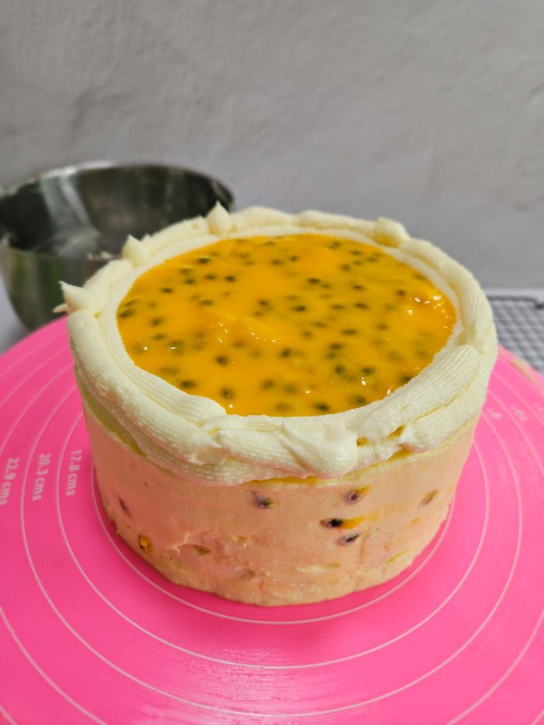 Bonus: My second time assembling and decorating a cake!! Proud Cake 2