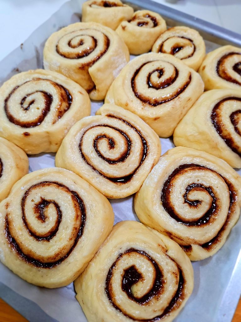 aww look at how big they grew. Ready to bake